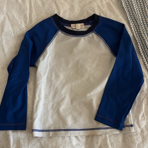 Kids Blue Tie-Dye Swim Set - Picture 8 of 9